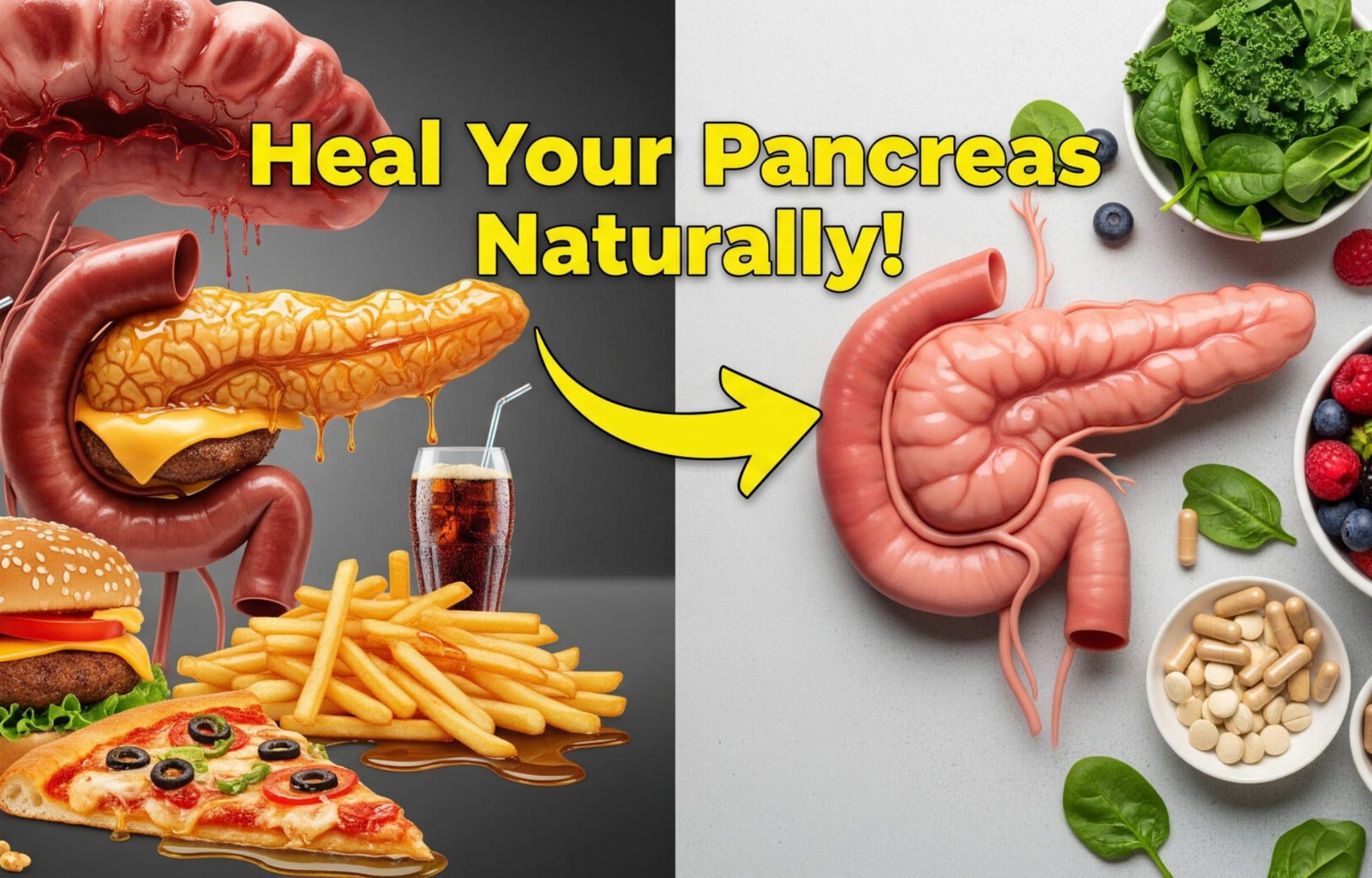 How to heal pancreas naturally