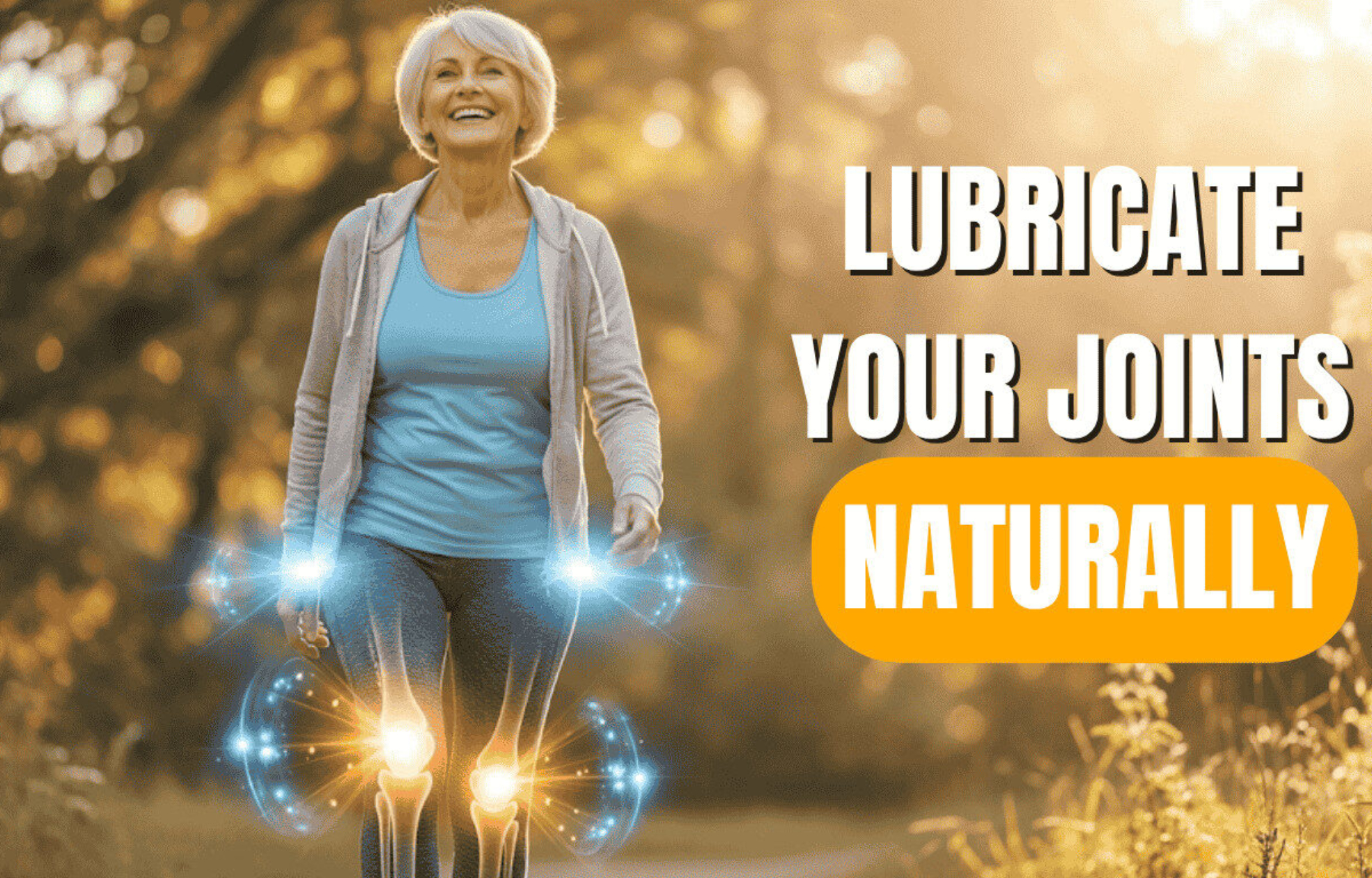 Lubricate your joints naturally