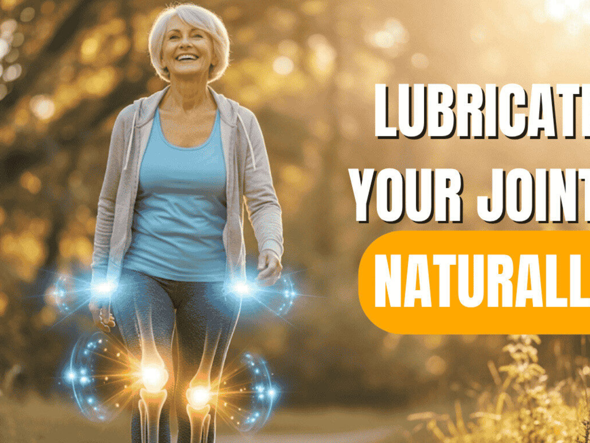 Lubricate your joints naturally
