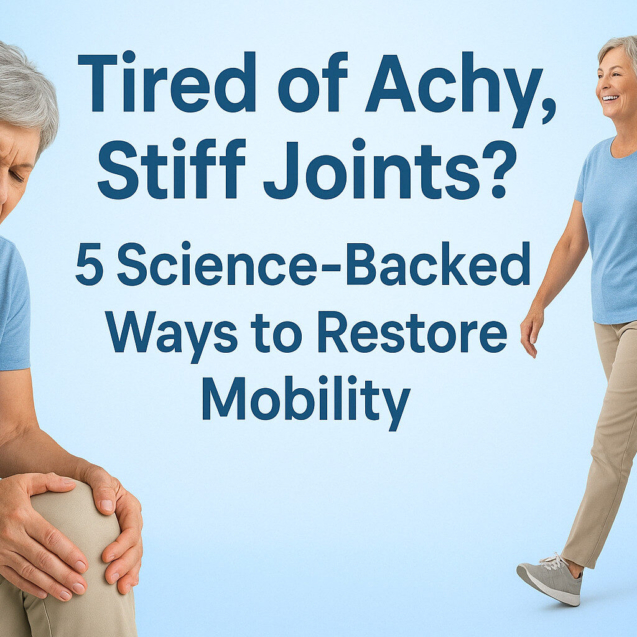Tired of Achy, Stiff Joints 5 Science-Backed Ways to Restore Mobility II Learn Lift