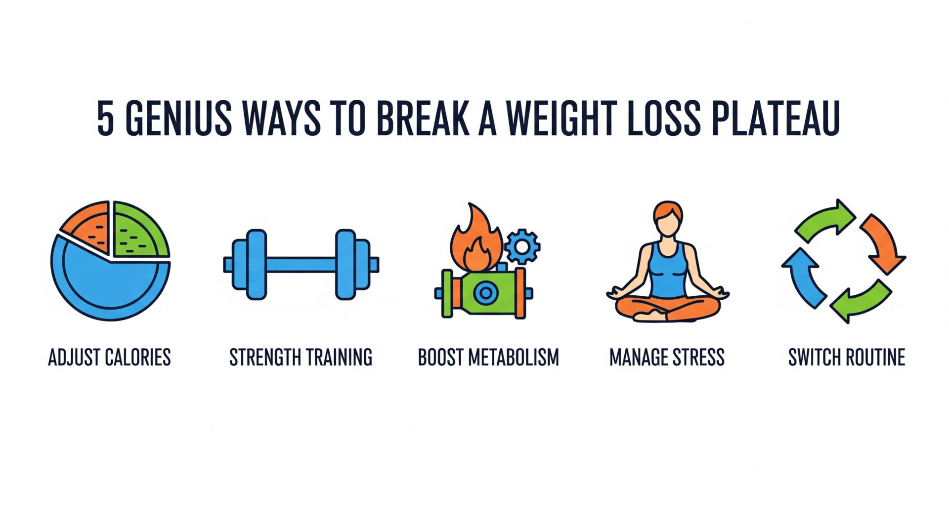Genius Ways to Break a Weight Loss Plateau