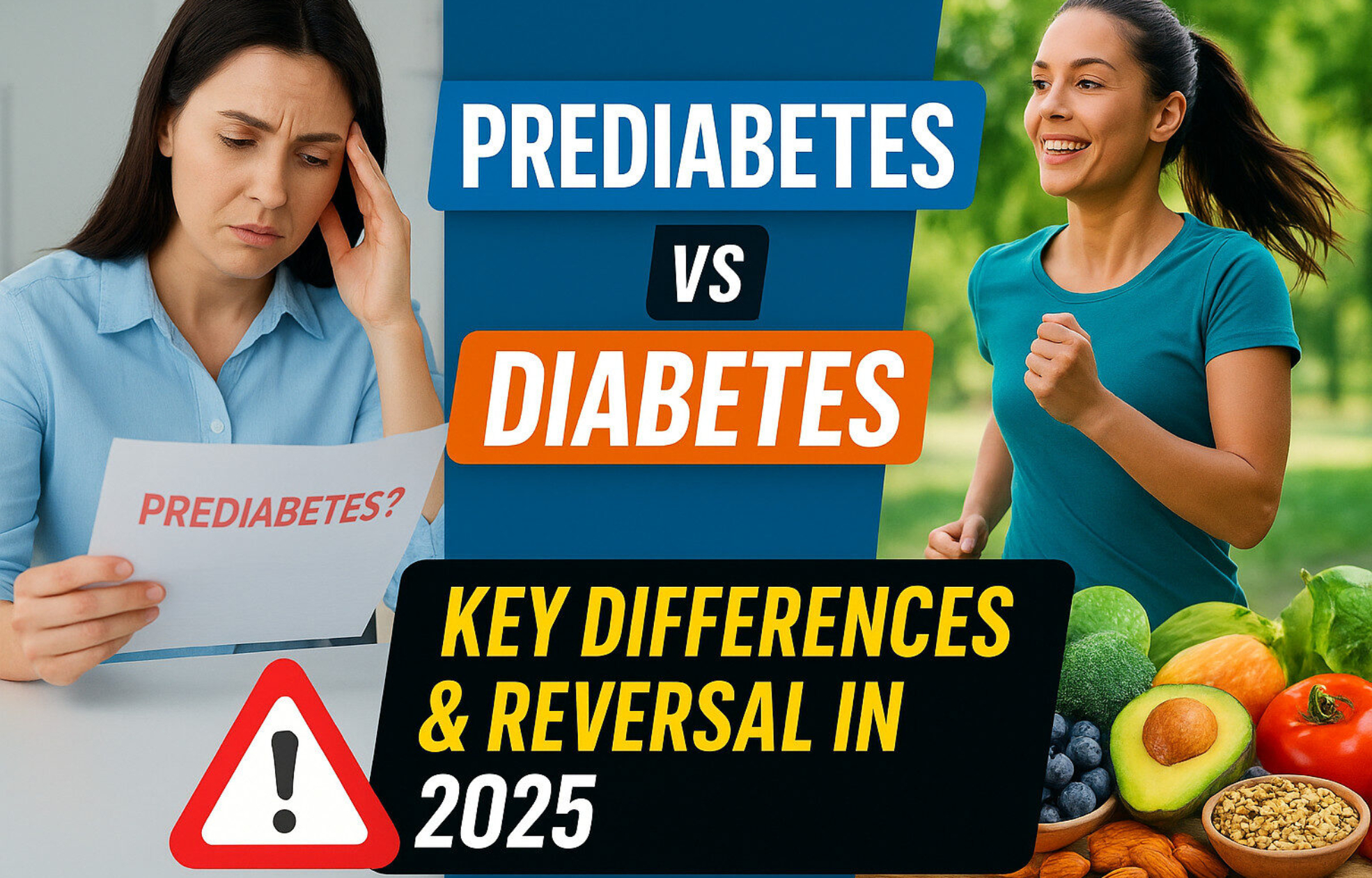 Prediabetes vs Type 2 Diabetes