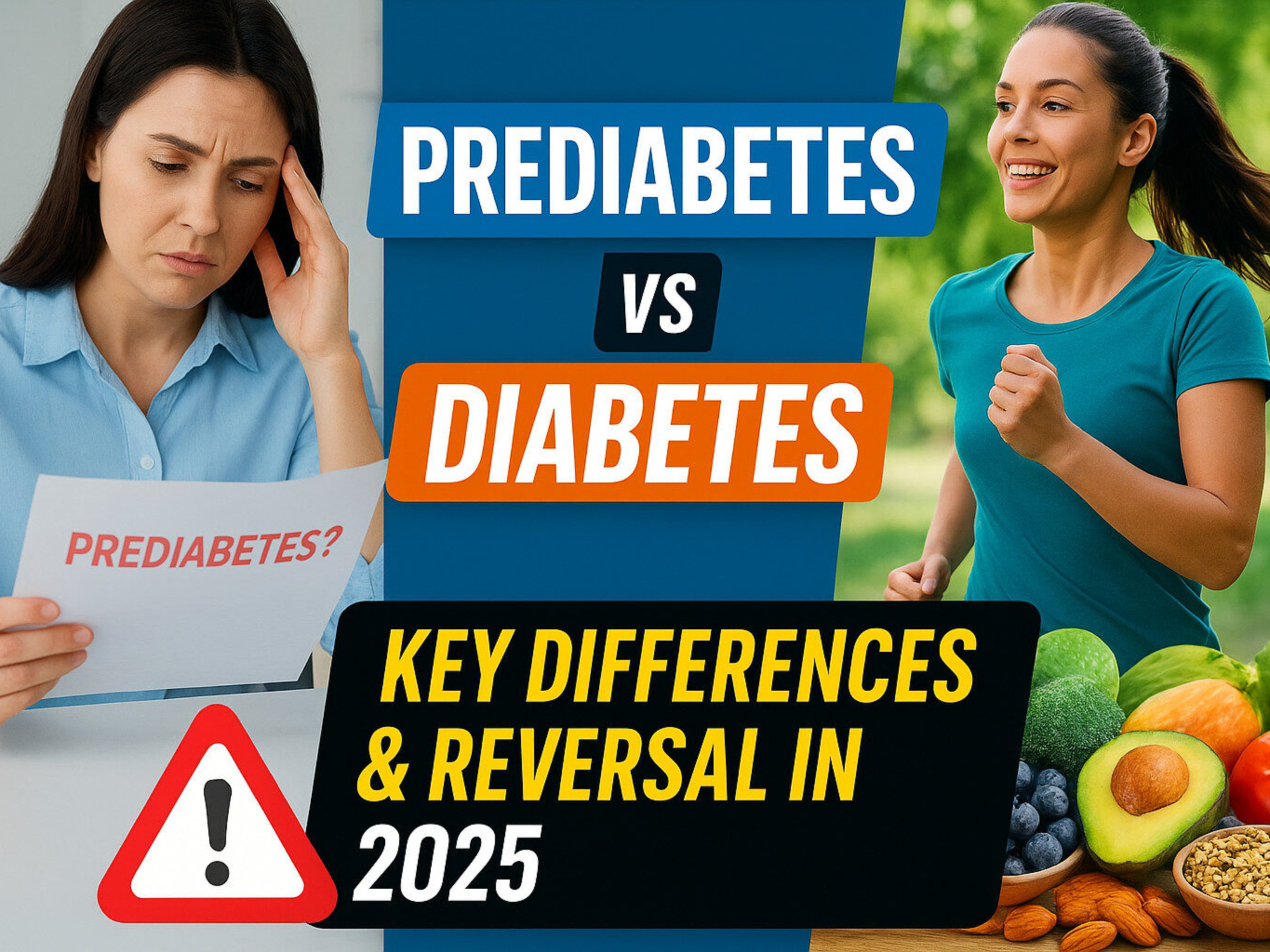 Prediabetes vs Type 2 Diabetes